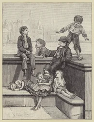 Londoner Straßenkinder