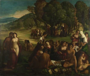 Ein Bacchanal, ca. 1520
