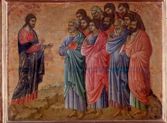 Die Erscheinung des auferstandenen Christus in den Bergen von Galiläa