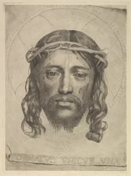 Gesicht von Christus auf dem Schleier der Heiligen Veronika, 1735