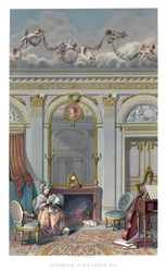 Innenraum unter Ludwig XVI., 1885