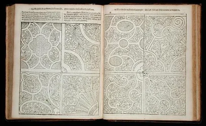 Französische Parterres, aus 