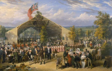Das jährliche Fest der lizenzierten Gastwirte, 1831
