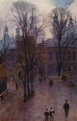 Eton: Oberschule und langer Spaziergang von Common Lane House