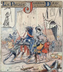 Johanna von Orleans wird am 23. Mai 1430 gefangen genommen und den Engländern übergeben - in „Histoire de Jeanne d