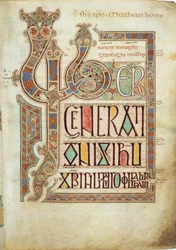 Die Lindisfarne-Evangelien, 715-721