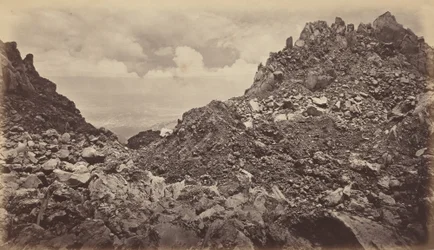 Quezaltenango vom Krater eines Vulkans, 1877