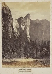 Yo-Sem-i-te Tal, Kalifornien. Das Tal von Pohono Meadows