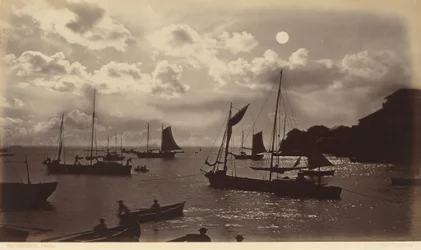 Mondlichteffekt - Bucht von Panama, 1877