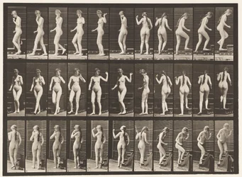 Tafel 101. Treppensteigen, winkende Hand