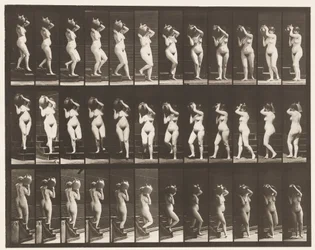 Tafel 147. Treppenabstieg; Wasserkrug auf der rechten Schulter drehen