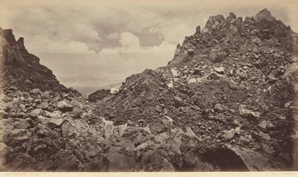 Quezaltenango vom Krater eines Vulkans