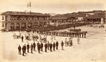 Empfang des Künstlers, Quezaltenango, Guatemala