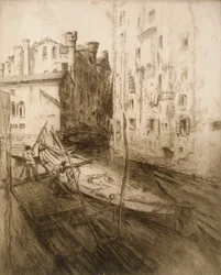 Das jüdische Ghetto, Venedig, aus 