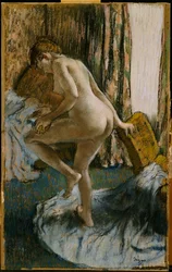 Nach dem Bad, ca. 1883