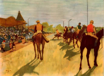 Bei den Rennen, ca. 1866-1868, 1937