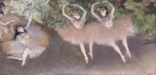 Ballettszene, ca. 1879
