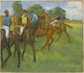 Vor dem Rennen, ca. 1887-89