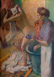 Frühstück nach einem Bad, 1883