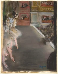 Tänzer im alten Opernhaus, ca. 1877