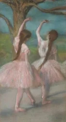 Tänzerinnen in Rosa