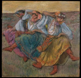 Tänzer in ukrainischer Tracht