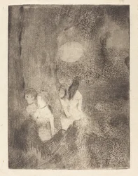 Tänzer im Flügel, 1879-1880