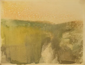 Grüne Landschaft, ca. 1890