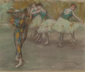 Harlekin-Tanz, ca. 1890