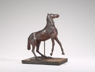 Aufbäumendes Pferd, 1880er Jahre