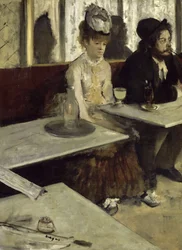 In einem Café