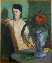 Die Frau mit der Vase