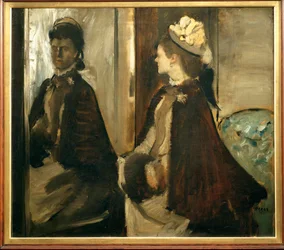 Mme. Jeantaud am Spiegel