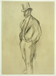 Porträt von Ludovic Halevy (1834-1908), aus 