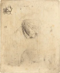René-Hilaire de Gas, Großvater des Künstlers, 1856