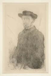 Selbstporträt, 1857