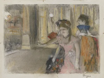 Sänger auf der Bühne, 1877-79