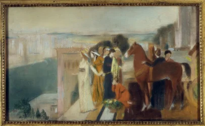 Semiramis baut Babylon