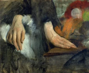 Studie von Händen, 1859-60