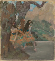 Die Balletttänzer, ca. 1877