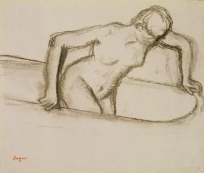 Frau in der Wanne
