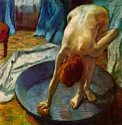 Frau in einer Wanne, 1886