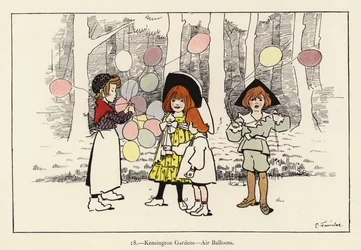 Kensington Gardens, Luftballons