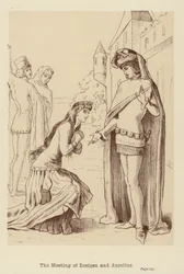 Das Treffen von Dorigen und Aurelius
