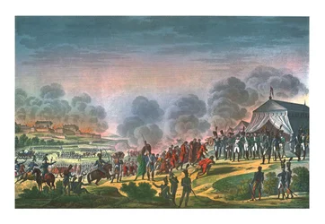 Bombardierung von Madrid, 4. Dezember 1808, ca. 1850