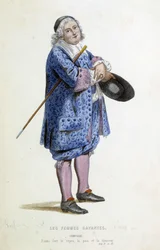 Chrysale, graviert von L. Wolff, 19. Jahrhundert