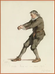 Porträt von Harpagon