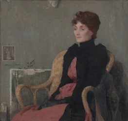 Porträt einer Frau, um 1891