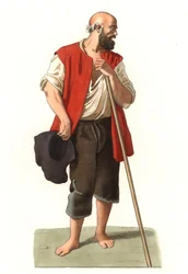 Bauer aus der Lombardei (Italien)