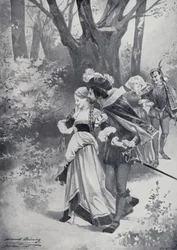 Illustration zu Goethes Faust